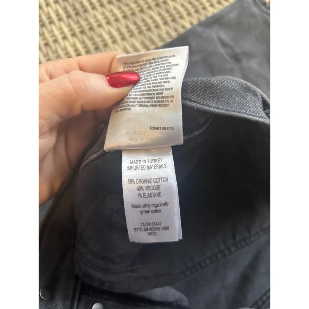 AGOLDE Nico Slim Fit jeans 31 boho Layered minimalist‎ flattering staple classic